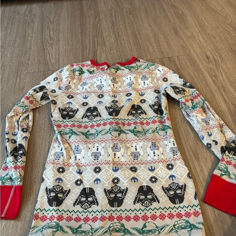 Star Wars Kids Long Sleeve Shirt - Red, Black, and Cream